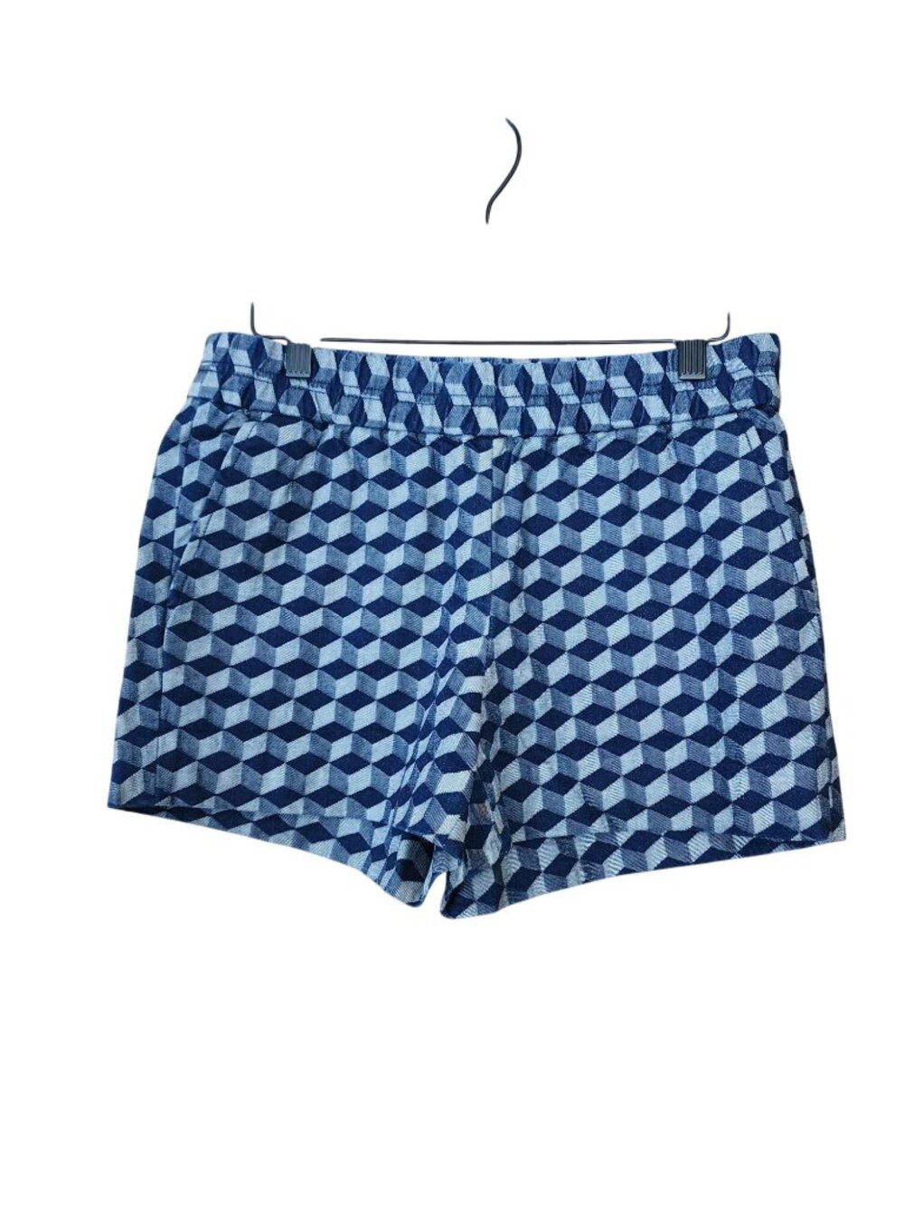 J Crew Geometric pull on shorts Womens Size 2